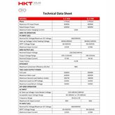 HKT Solar Energy AIO 6.2KW Hybrid Pure Sine Wave Solar Inverter
